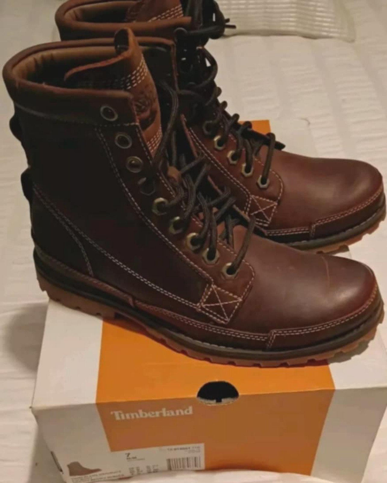 Timberland Earthkeepers Original Leather 6 Boots by Timberland Size 12 Wide