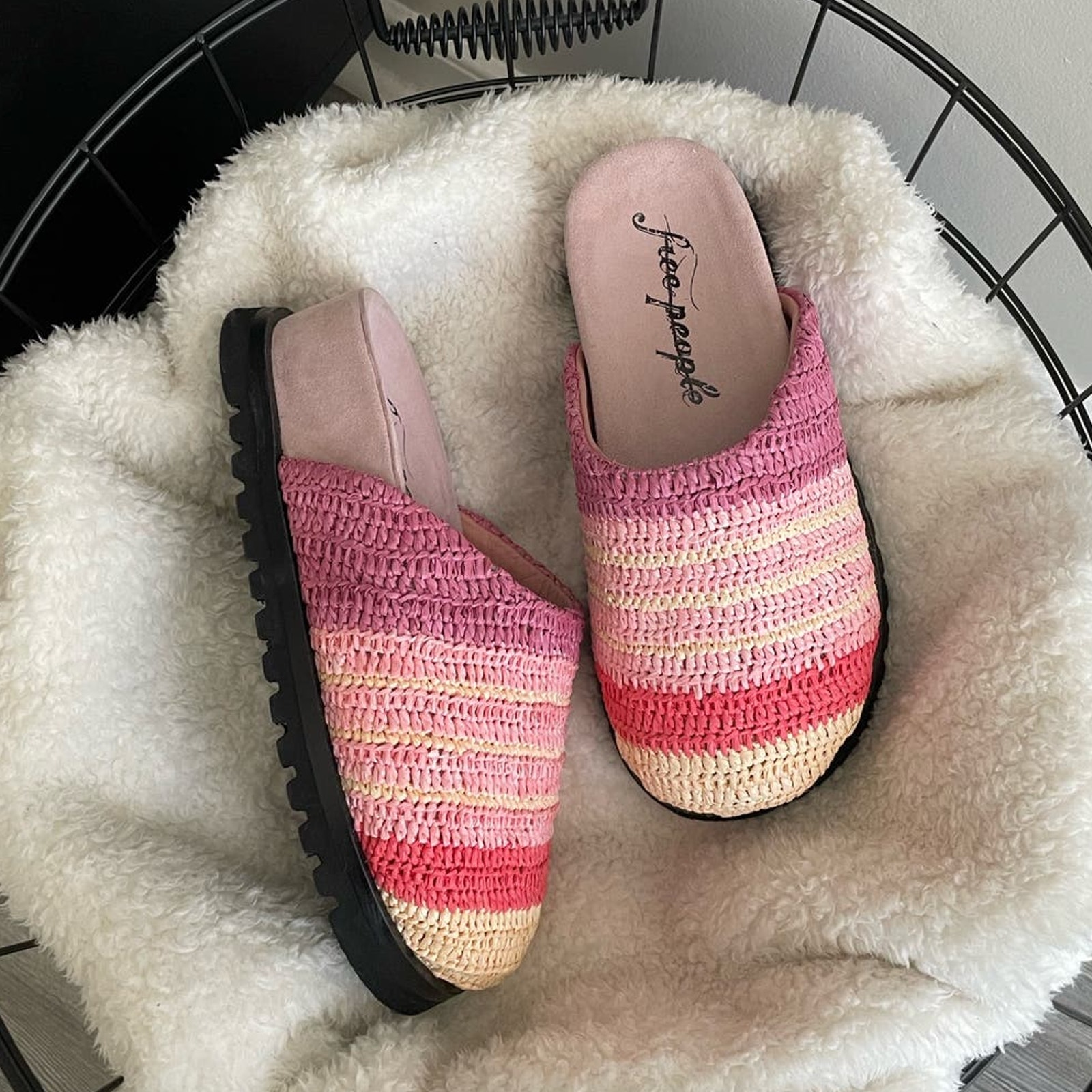 Free People Milo Everyday Woven Mules