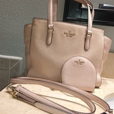 Kate Spade pebble leather shoulder bag