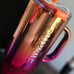 Dunkin Ombre Stainless Cold Cup/Tumbler With Handle 40oz