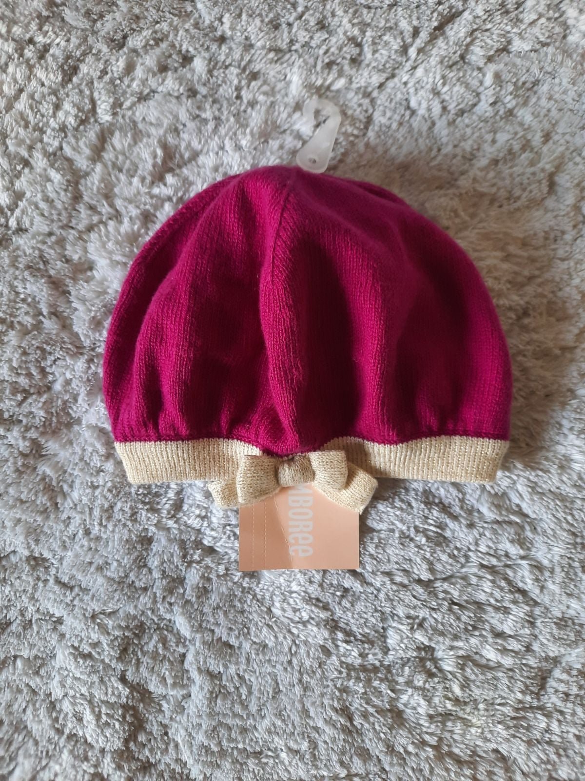 Gymboree Girl beret Hat size 12-18 months New