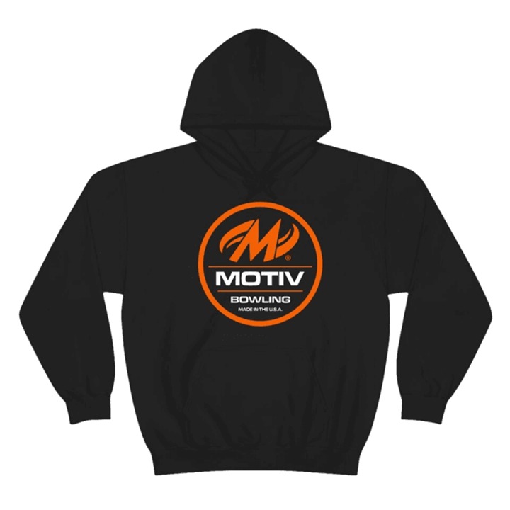 Motiv Bowling Bowlers Logo Symbol Unisex Hoodie Usa