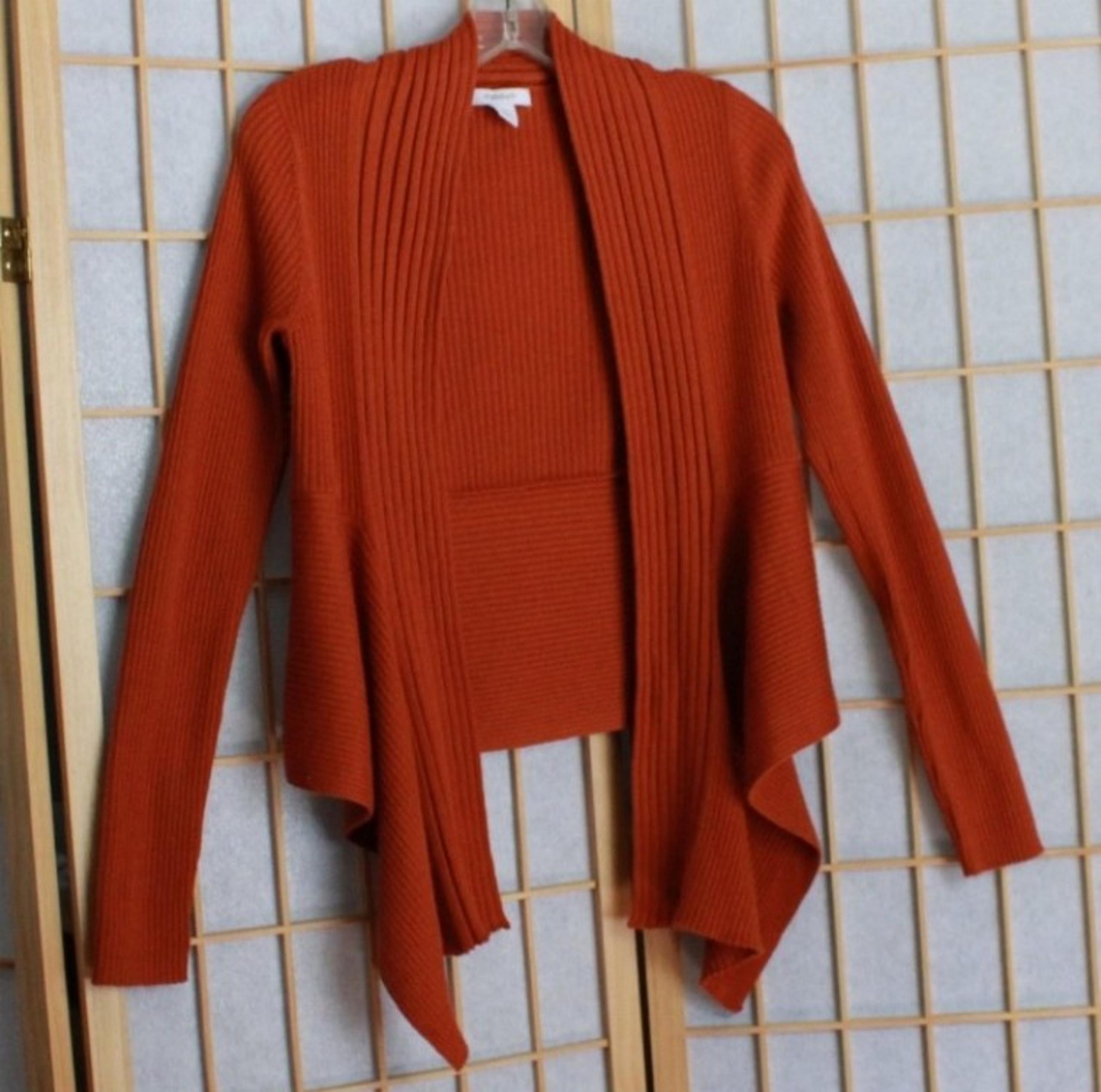 Dressbarn Open Front Cardigan Sweater