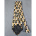 Ermenegildo Zegna Structure Vintage Ancient Building 100% Silk Necktie 60x4