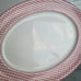 Ralph Lauren Homestead Wedgwood Red/White Checkered Large Oval Platter