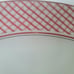 Ralph Lauren Homestead Wedgwood Red/White Checkered Large Oval Platter