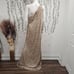 NWOT Mac Duggal SEQUIN ONE SHOULDER GOWN W/ EMBELLISHMENTS Sz 12