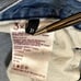 3X1 Fringe Hem Crop Straight Leg Jeans Distressed Mid -Rise Cotton 31 Women NWT