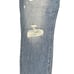 3X1 Fringe Hem Crop Straight Leg Jeans Distressed Mid -Rise Cotton 31 Women NWT