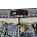3X1 Fringe Hem Crop Straight Leg Jeans Distressed Mid -Rise Cotton 31 Women NWT