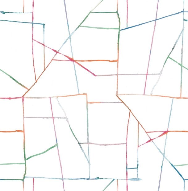 Seabrook Designs geometric wallpaper