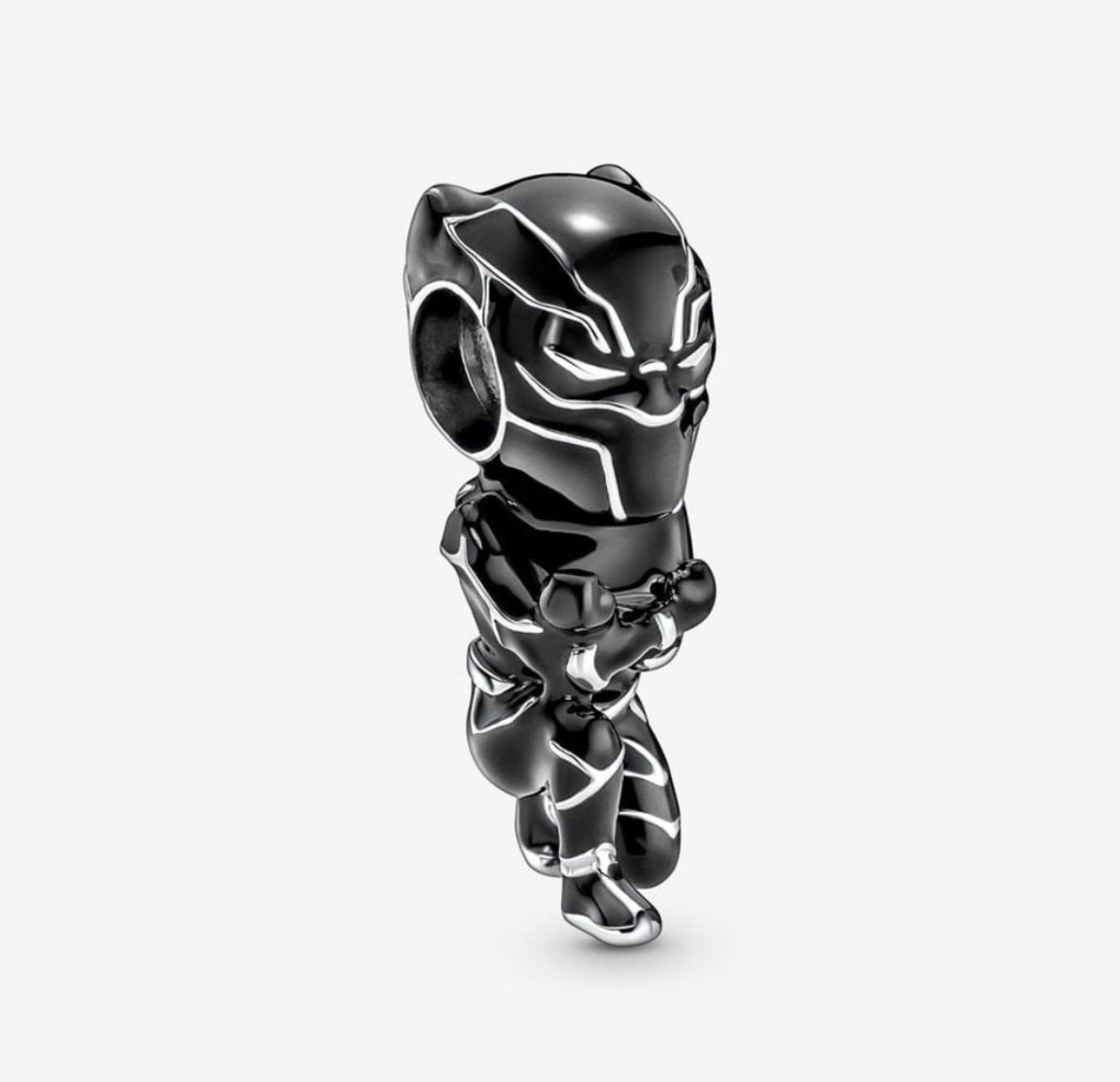 NEW Pandora Black Panther marvel charm