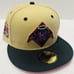 New Era Los Angeles Angels 35 Years Patch 59FIFTY Fitted Hat Cap Gold Sz 7 3/8