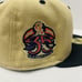 New Era Los Angeles Angels 35 Years Patch 59FIFTY Fitted Hat Cap Gold Sz 7 3/8