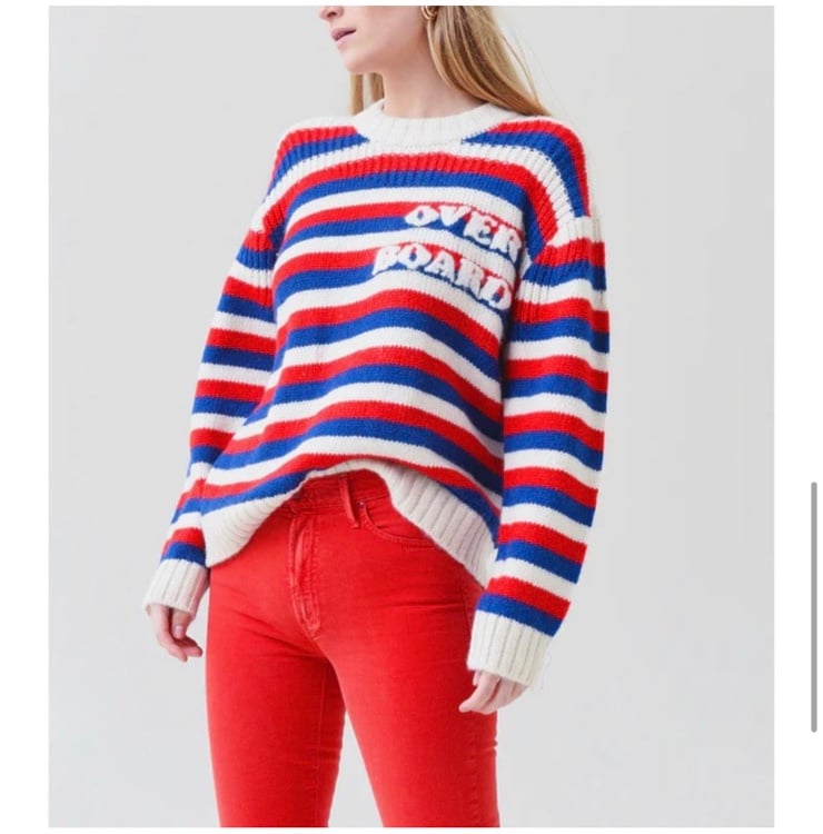 Mother The Biggie Jumper Sweater Over Board