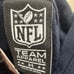 NFL Tennessee Titans team logo navy pullover hoodie size medium NWT