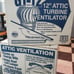12' Turbine Attic Ventilator