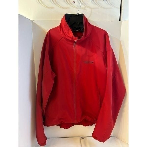 Marmot men’s xl jacket red full zipper pockets