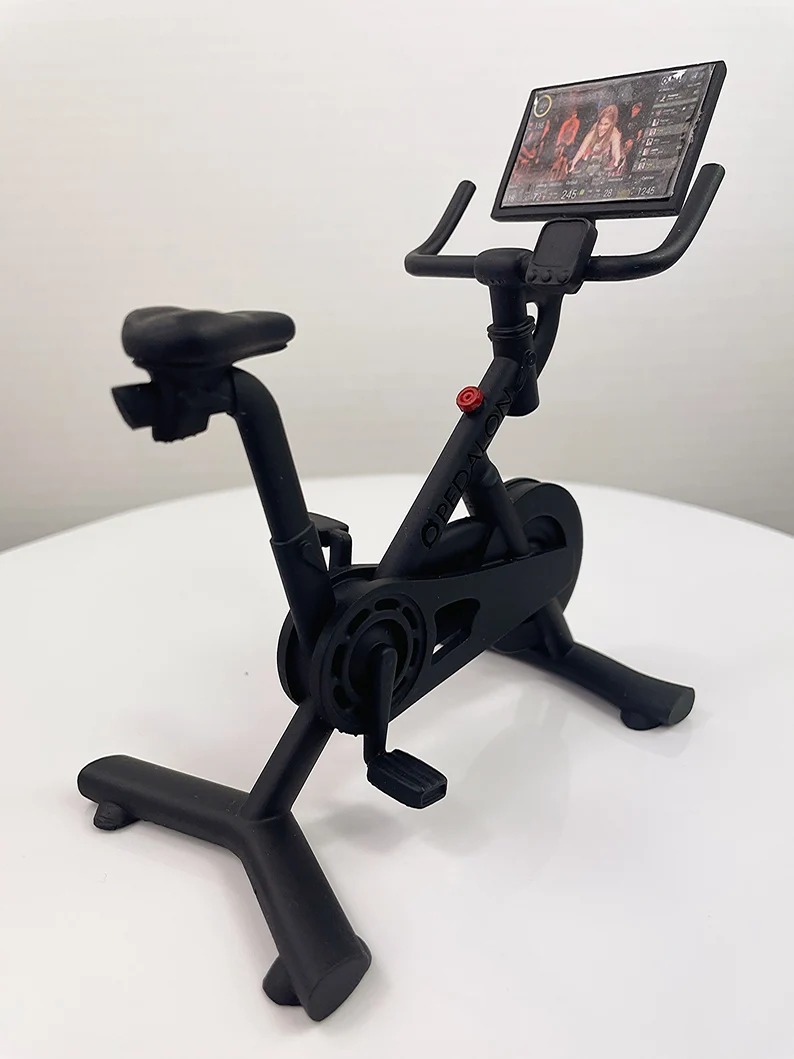1:12 scale Dollhouse Miniature Exercise Bike, Miniature Exercise Equipmen
