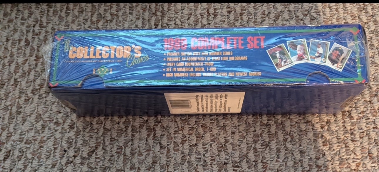 1989 Upper Deck Baseball Factory Sealed 800 Card set with Ken Griffey Jr Rookie!