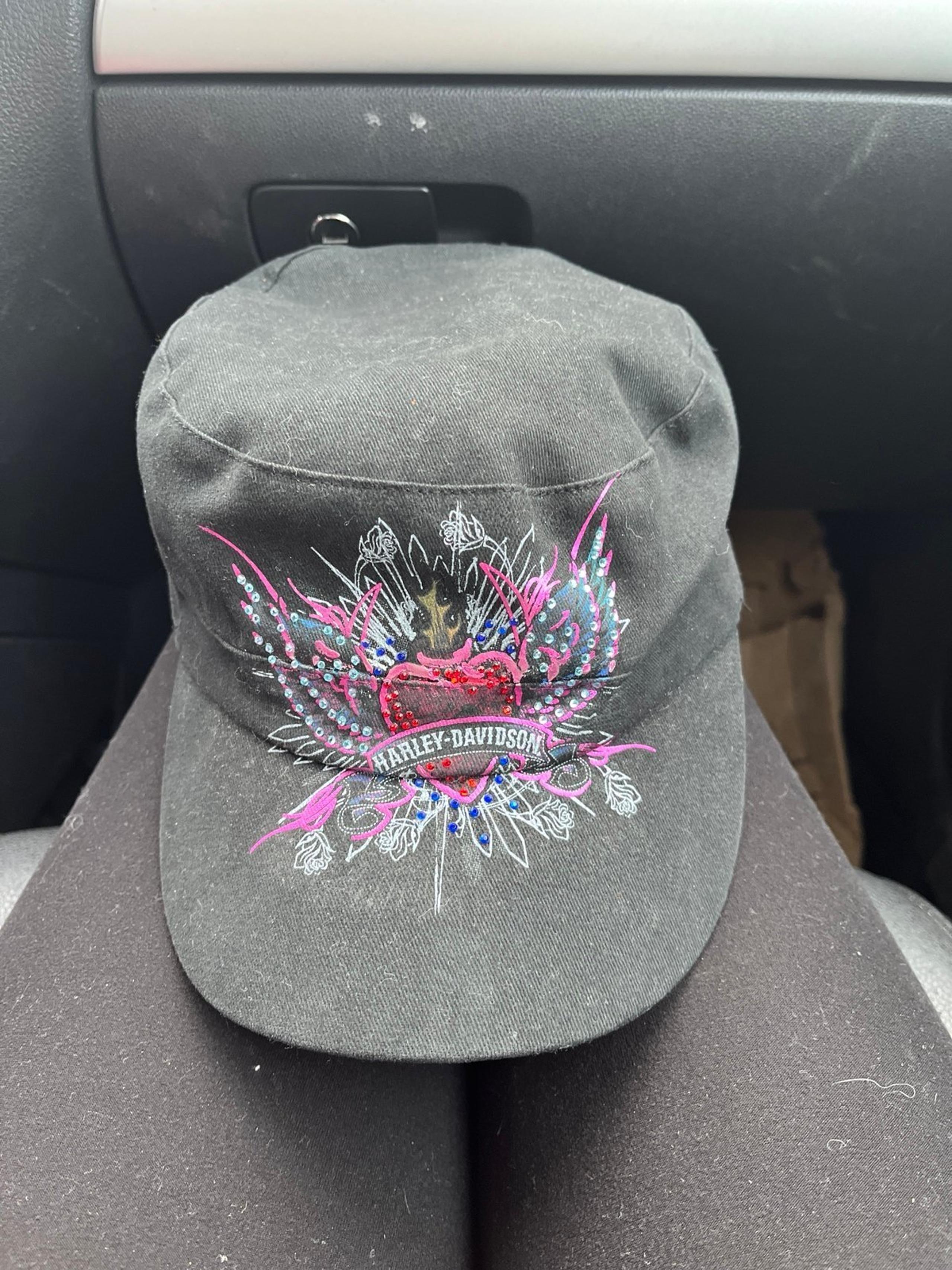 Harley Davidson women’s hat jeweled