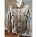 Free People M/L Ruched Crushed Velvet Bomber Jacket Pink Full Zip Utility Cargo