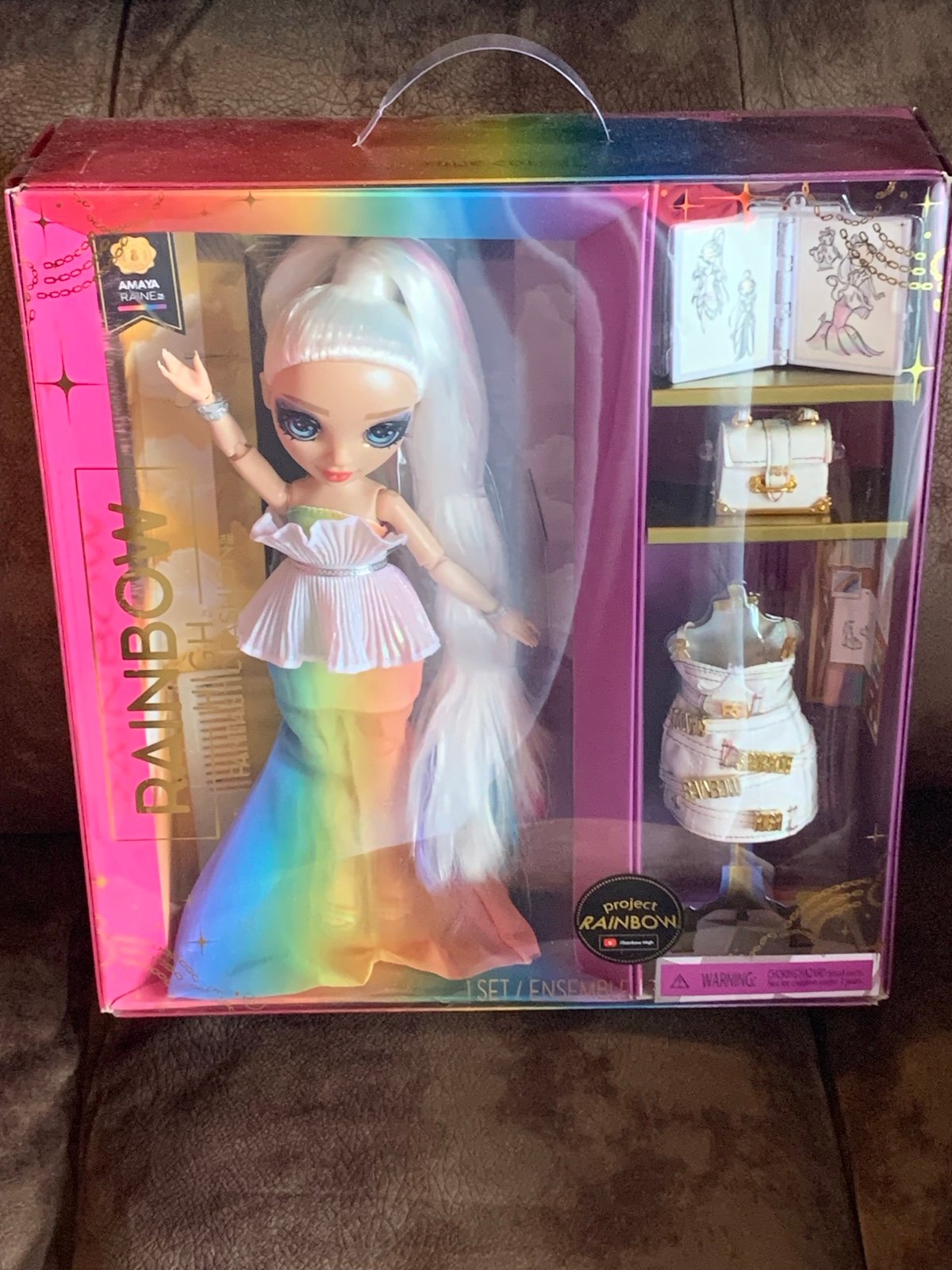 Rainbow High Amaya Raine doll NIB Fashion Runway