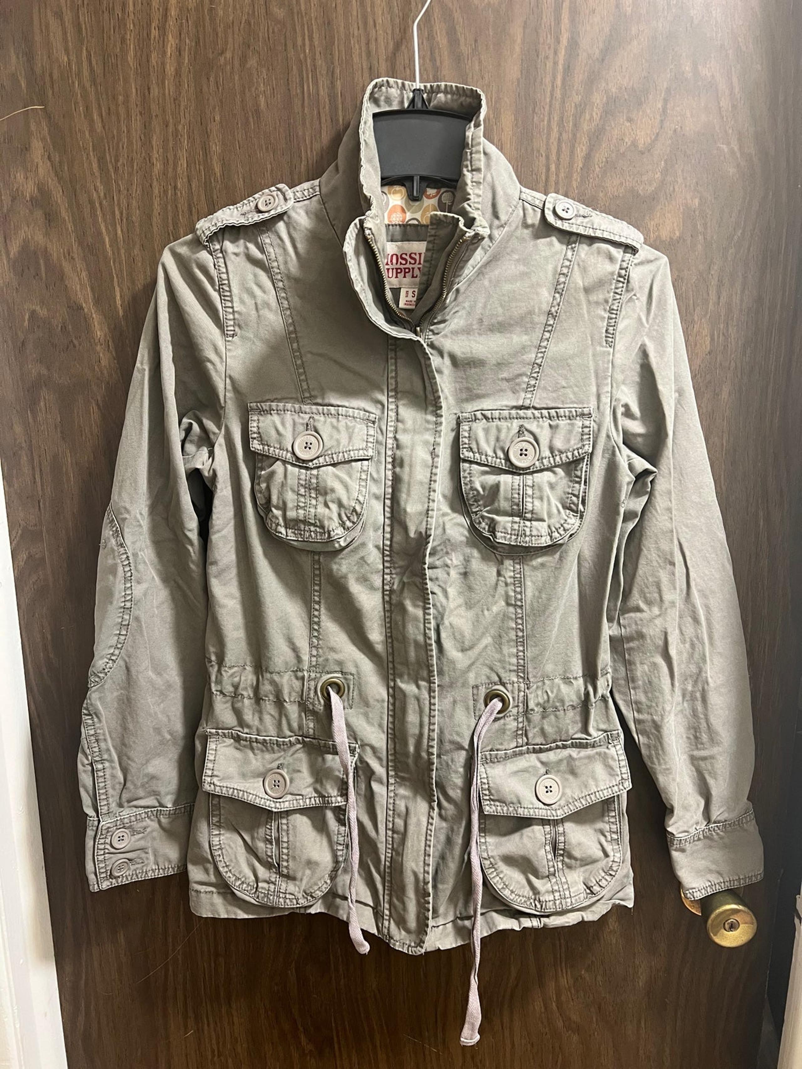 Mossimo Supply Co Zipper Cotton Jacket Size S
