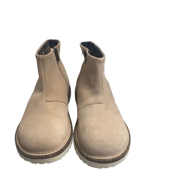 BIRKENSTOCK Women’s Melrose Suede Booties Color Nude Size 38 EU 7.5 US