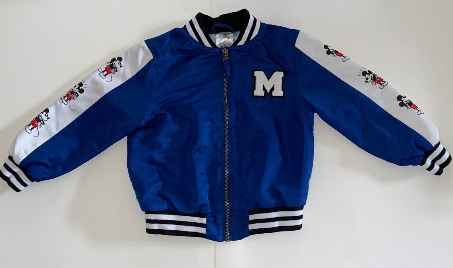 Mickey Mouse Bomber Jacket Size 4T