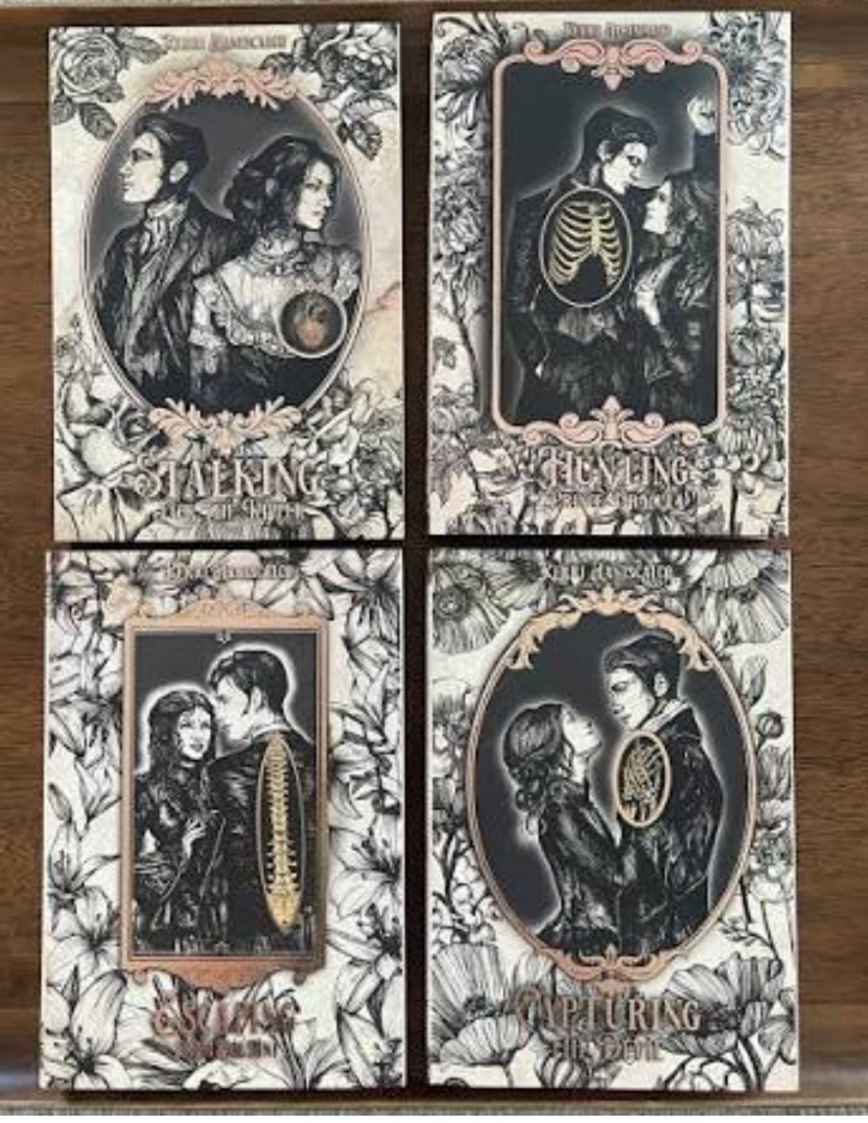 Bookish Box first printing of the Stalking Jack the Ripper book set.