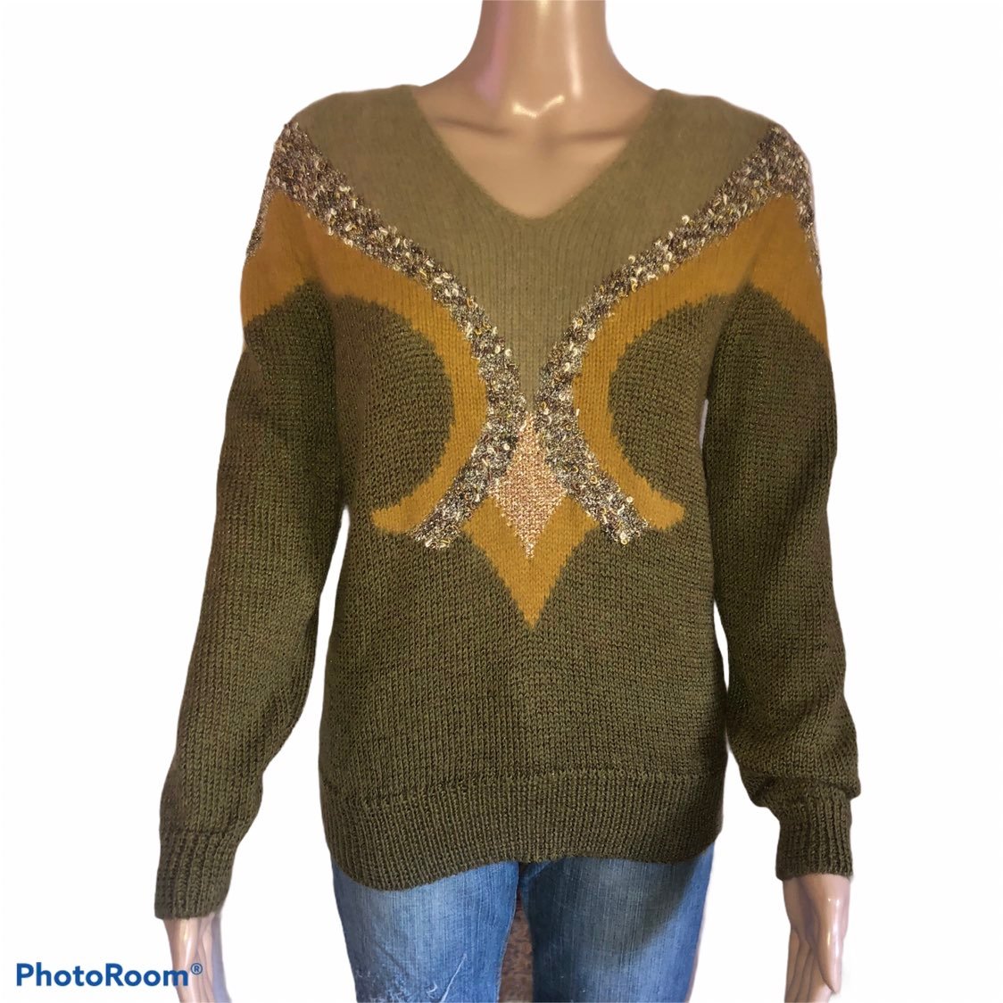 Vintage Angenie angora blend sweater