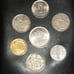 7 Unique Spain Coins 1957-1975