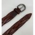 Y2K Banana Republic Women's Top Braided Brown Belt
