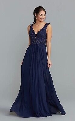 BNWT Sherri Hill Chiffon Prom Dress