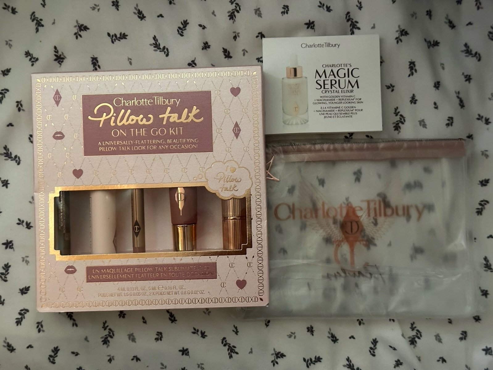 CHARLOTTE TILBURY Pillow Talk On the Go Set w/ gifts