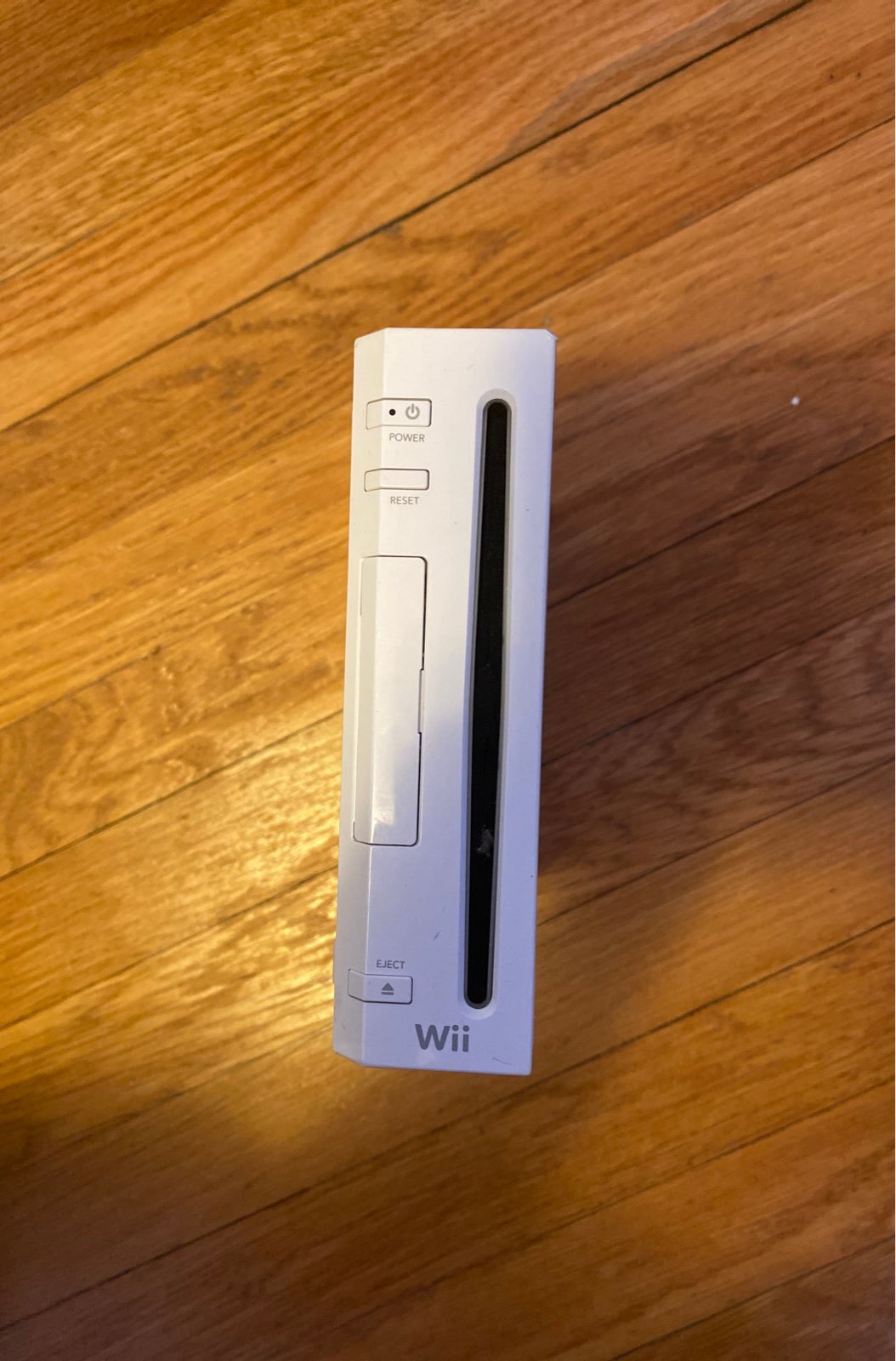 Nintendo wii with games and wii remotes