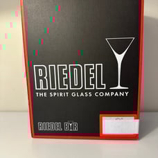 Riedel cognac glasses engraved with Remy Martin Louis XII