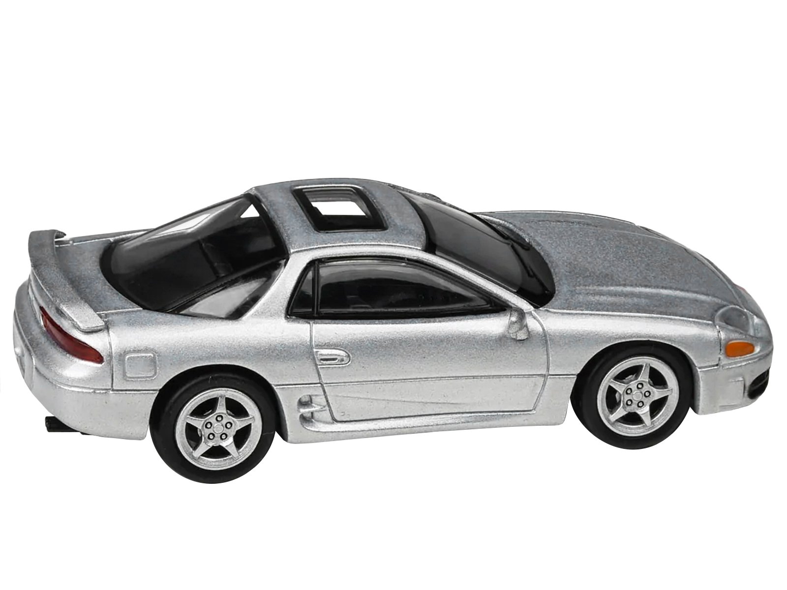 Mitsubishi 3000GT GTO Silver Metallic with Sunroof 1/64 Diecast Model Car by Par