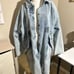 Gitano Vintage Denim Jacket with Colorful Lining