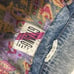 Gitano Vintage Denim Jacket with Colorful Lining