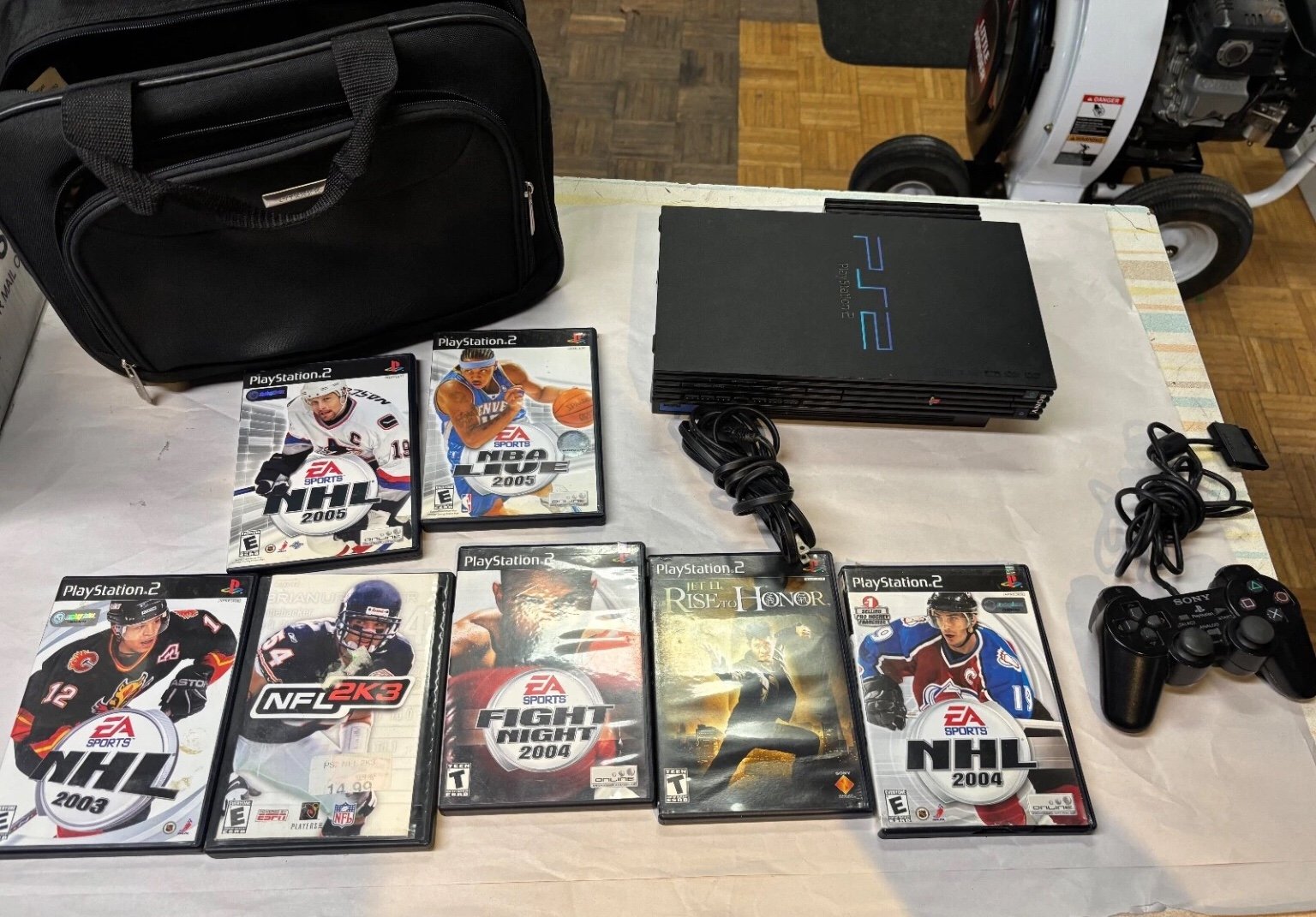 Sony PlayStation 2 PS2 Fat SCPH-39001 Console System OEM Bundle (NO AV CABLE