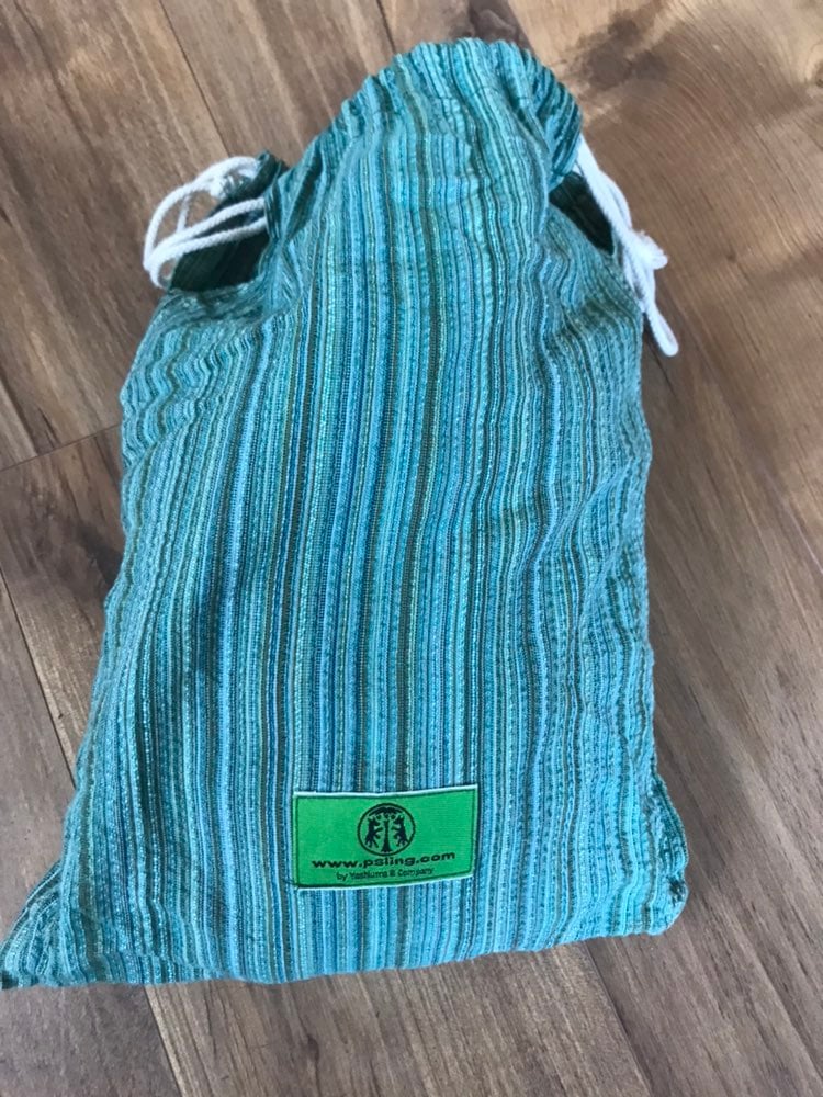 Linen ring sling carrier