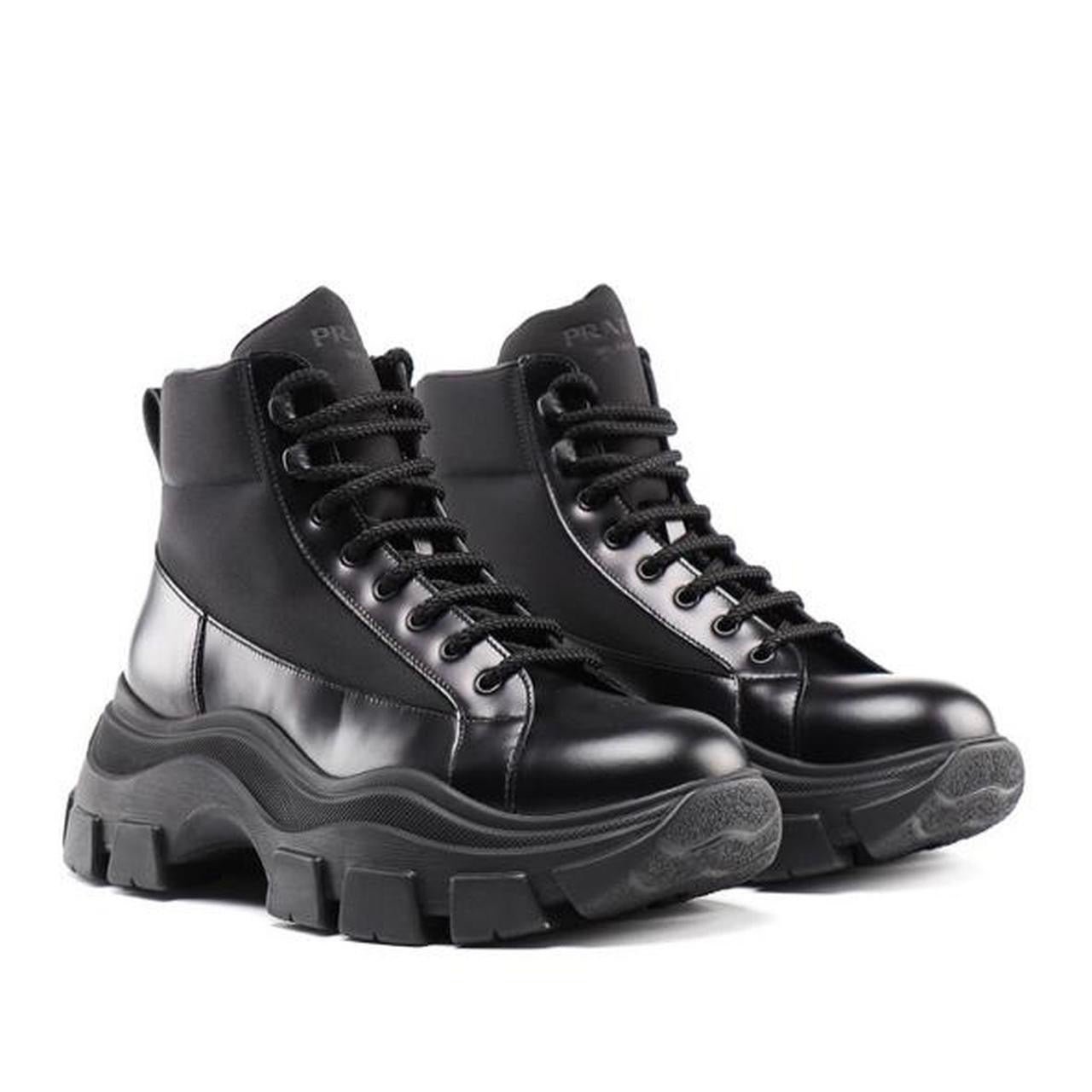BTS JUNGKOOK PRADA PEGASUS BOOTS