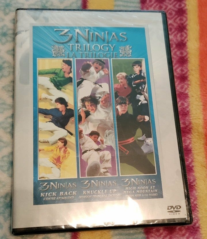 3 Ninjas trilogy DVD collection 2008 Original Oop BRAND NEW SEALED!