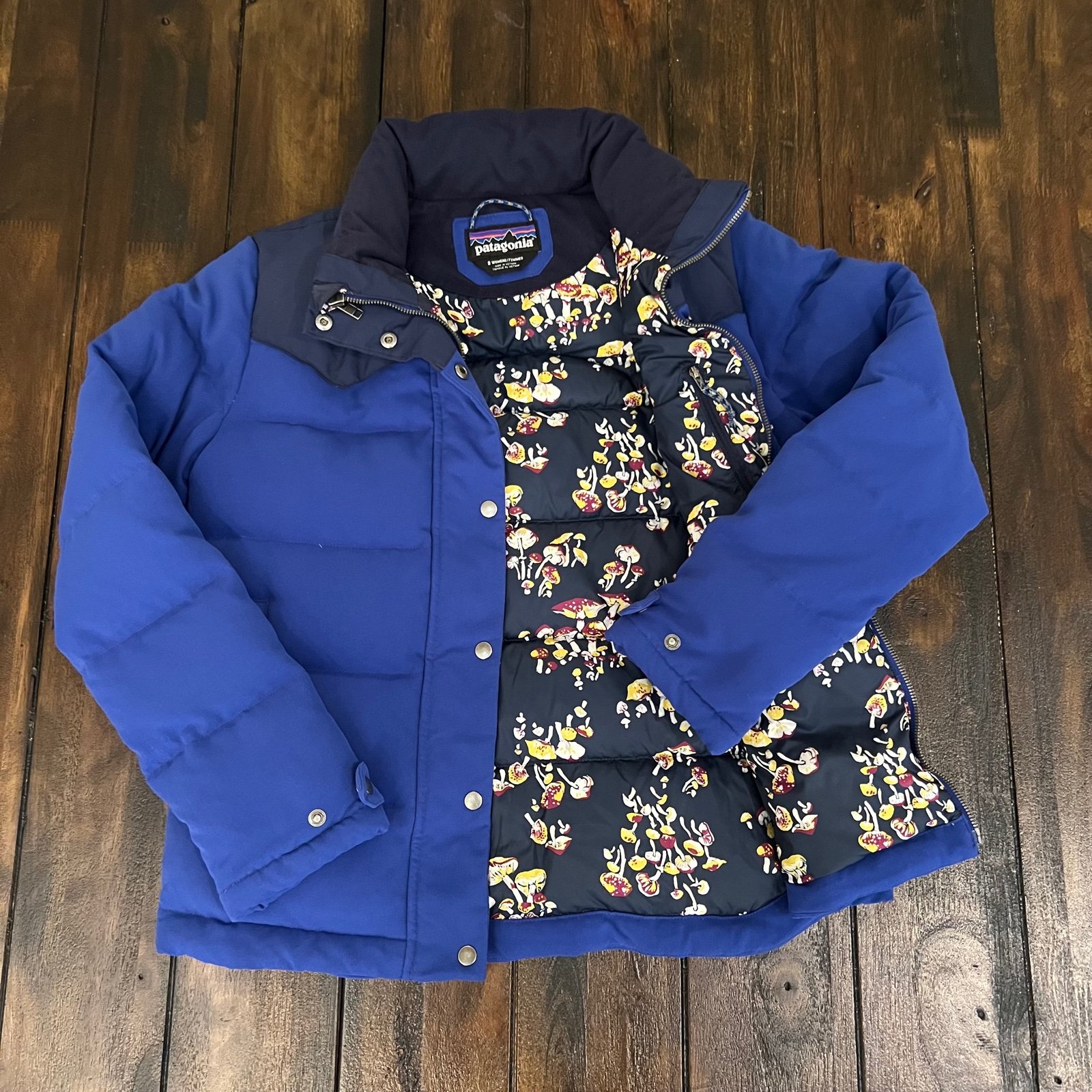 Patagonia Mushroom Print Jacket Bivy Coat