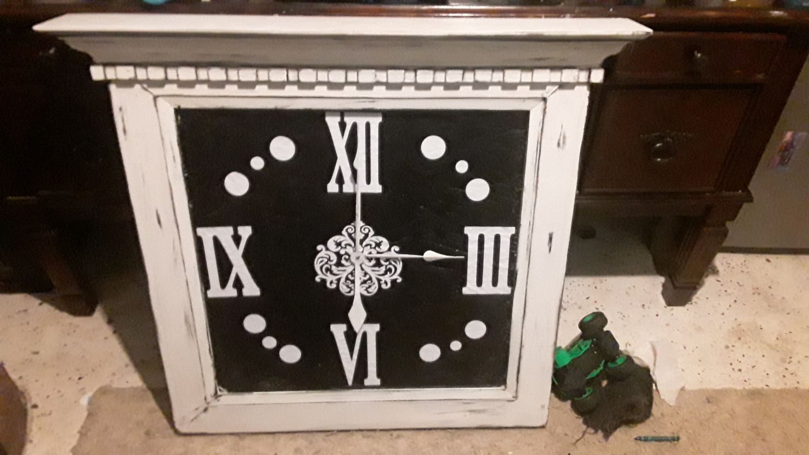 Vintage home decor clock