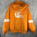 Vtg Pro Player NCAA Tennessee Volunteers Full Zip Hooded Jacket Mens Reversible