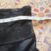 Spanx Women's Faux Leather Mid-Rise Camo Ankle Leggings Black Gray Size Medium