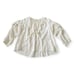 Ulla Johnson Nila Blouse in Natural, Size 2, New with tag